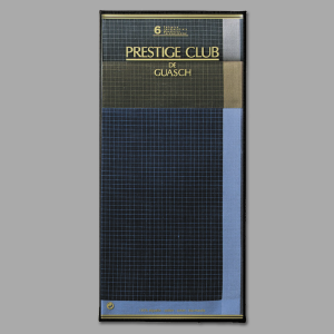 Pin Stripe Cotton Handkerchiefs (Charcoal Grey)