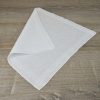 Corded Border White Linen Handkerchief
