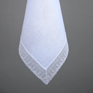 Filigree Lace Linen Handkerchief